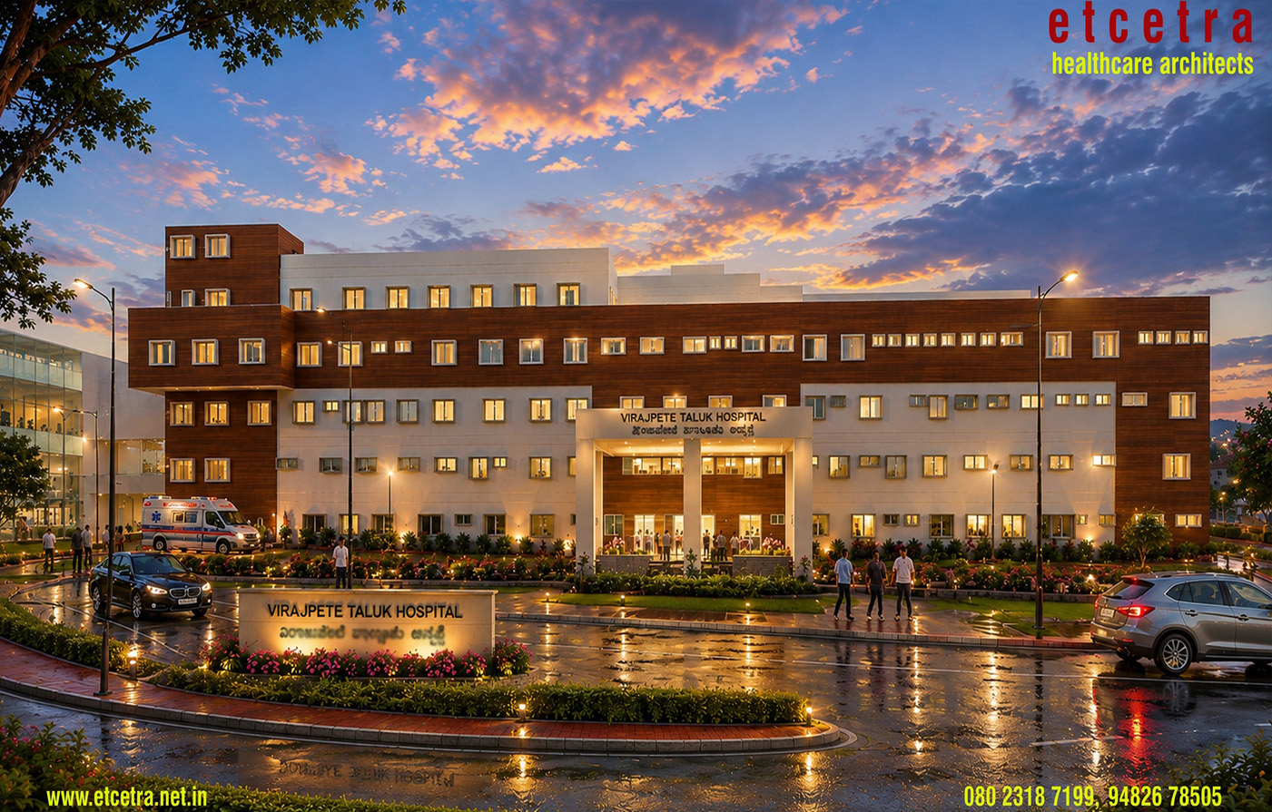 200 Bed Hospital at Virajpete